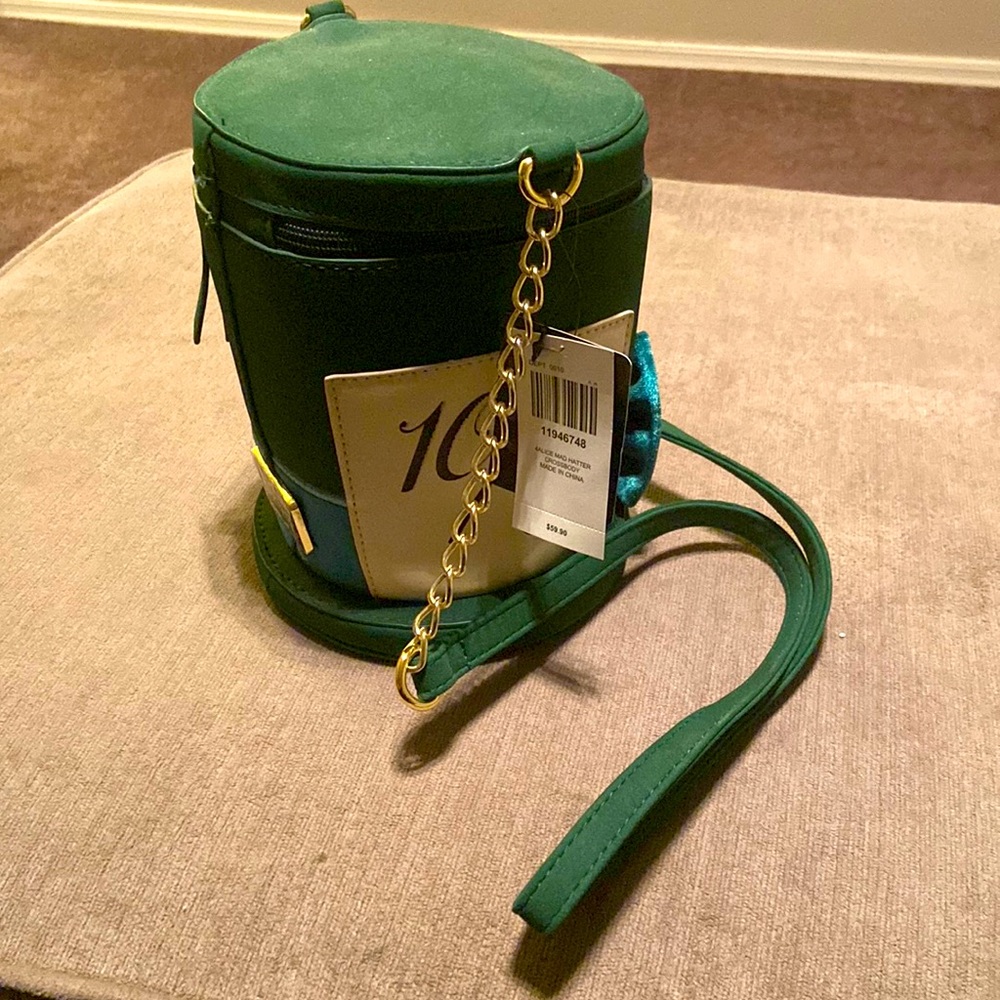 Disney Alice In Wonderland Mad Hatter Hat Bag
